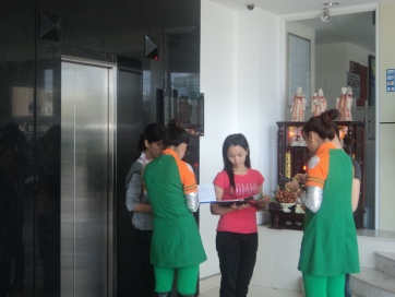 Activation in office building