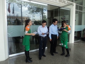 Activation in office building