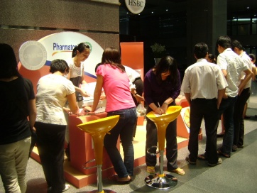 Activation in office building