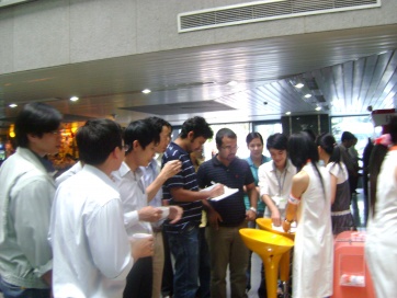 Activation in office building