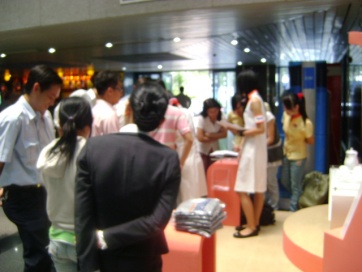 Chương trình activation tại các cao ốc văn phòng